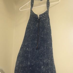 Form fitting Jean dress, worn once!